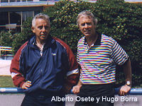 Alberto Osete y Hugo Borra