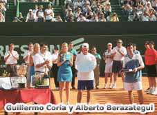 Guillermo Coria y Alberto Berazategui