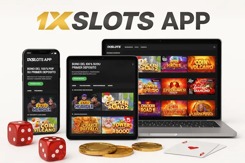 1xslots App: Descarga gratis, instala y juega sin límites